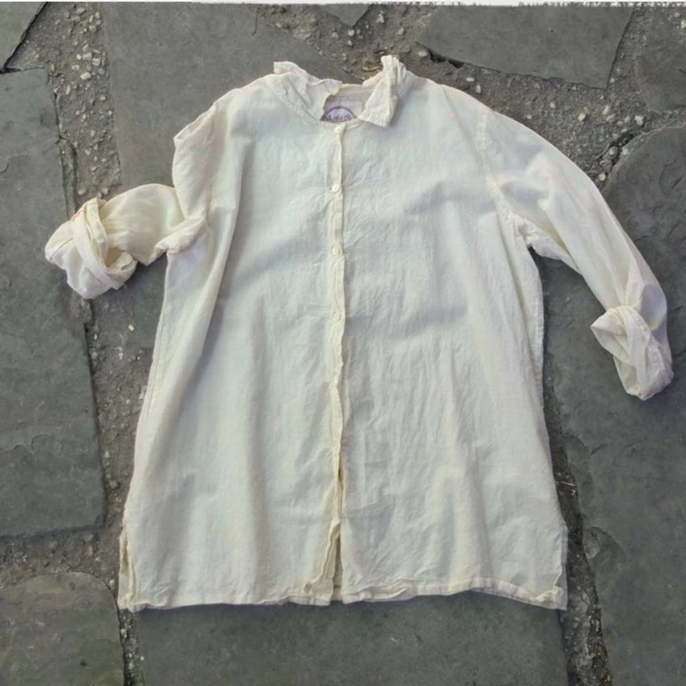 AUNTIE OTI Button Shirt L/XL MATTA INJIRI